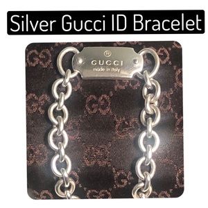 Gucci silver bracelet